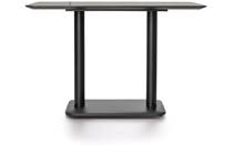 Coco Maison Brest bistrotafel stone anthracite 120x75cm Zwart 